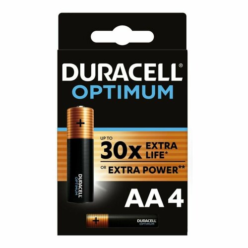 Элемент питания DURACELL Optimum, АА, LR6 (3 уп.)