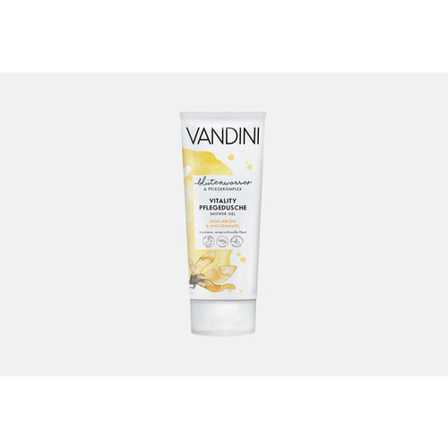 Гель для душа VANDINI, VITALITY Shower Gel Vanilla Blossom&Macadamia Oil 200мл масло для тела vandini vitality body butter vanilla blossom