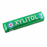 Жевательная резинка без сахара со вкусом лайма и мяты XYLITOL 14 подушечек