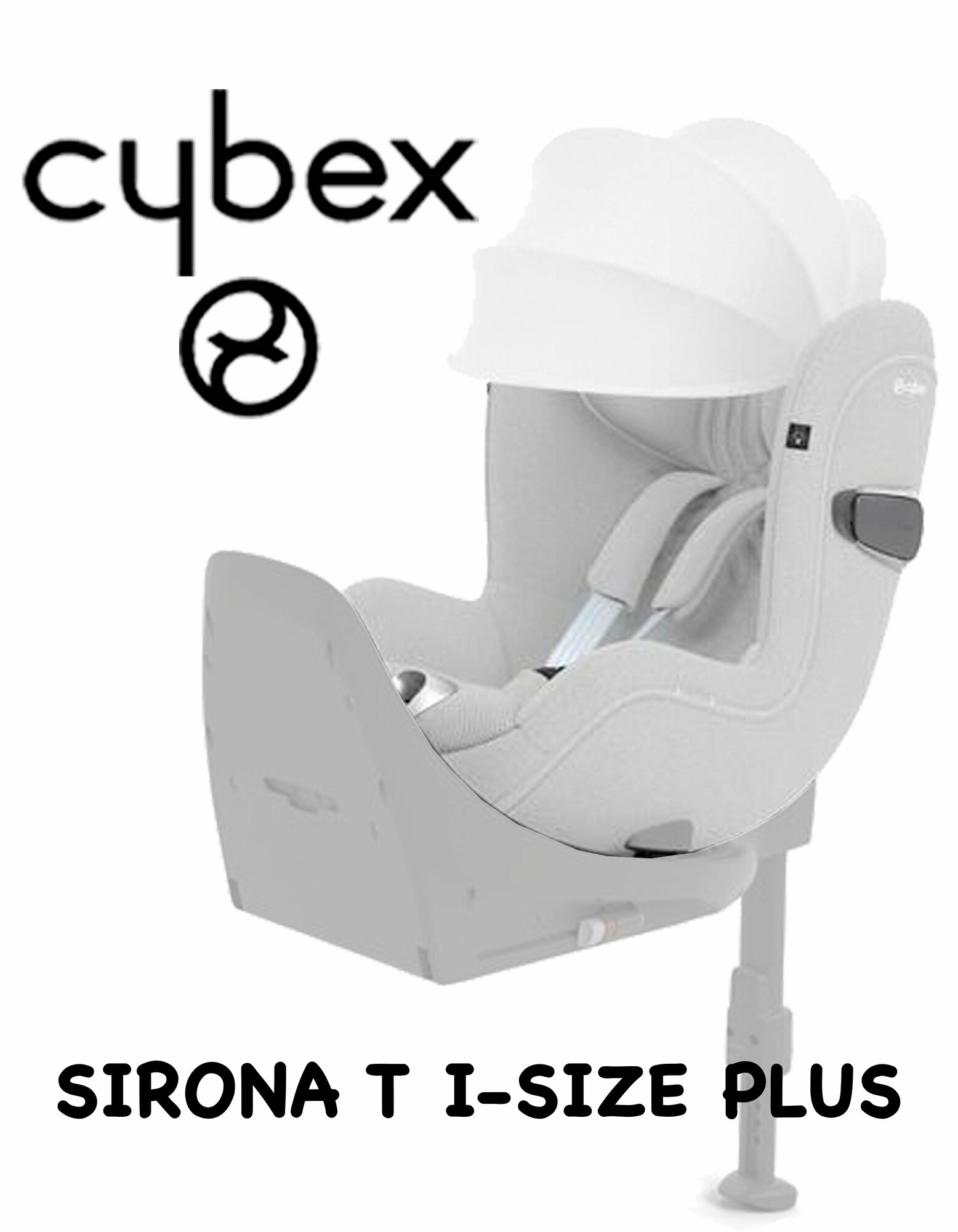 Автокресло Cybex Sirona T i-size Plus (platinum white)