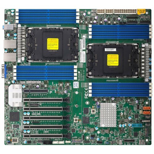 Материнская плата Supermicro X13DAI-T MBD-X13DAI-T-O2x467716xDDR5-5600 RDIMM Поддержка ECC Поддержка Reg ECC 10x SATA 302x M22x MCIO PCIe 50x8 4x NVMe RAID 01105 16758600₽