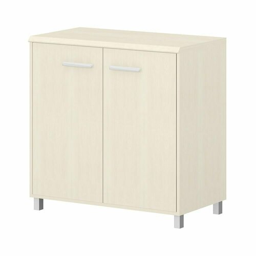 Шкаф книжный офисный для документов Феликс Технофорвард низкий с полкой 78х75х37 см Клен 1500₽