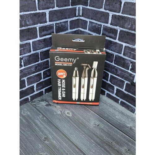 Триммер машинка для стрижки волос - бороды и усов ушей и носа бровей GEEMY 128800₽