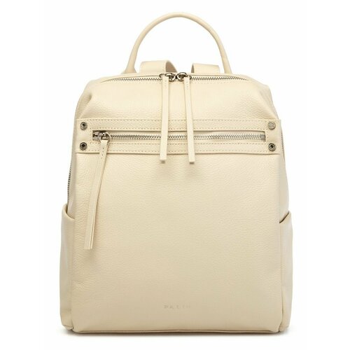 фото Рюкзак palio, фактура тиснение, белый, бежевый