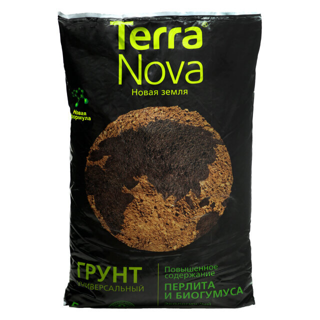 Почвогрунт универсальный terra nova новая земля 5л