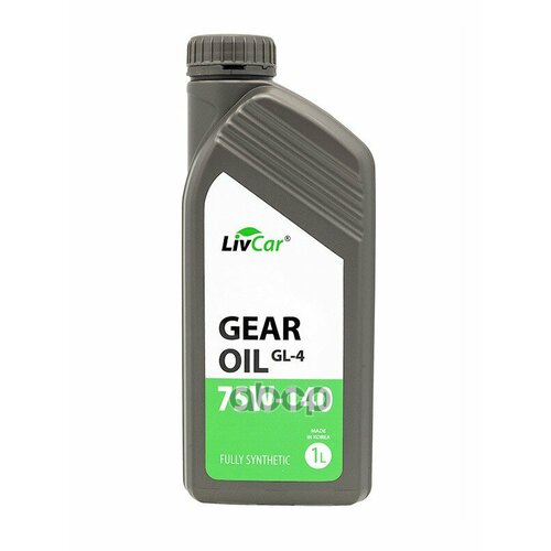 Масло Трансмиссионное Livcar Gear Oil Gl-4 75W140 (1Л Х 12) LivCar арт. LCGOL7514-001