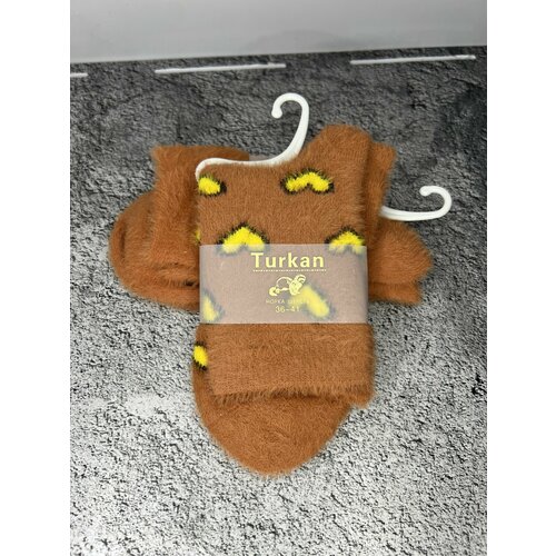 фото Носки , размер 36-41, оранжевый нет бренда