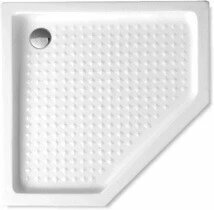 Акриловый поддон 100x100 см Cezares TRAY-A-P-100-15-W