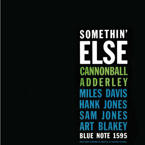 Виниловая пластинка Cannonball Adderley / Somethin' Else (LP) виниловая пластинка adderley cannonball somethin else limited edition 180 gram hq lp