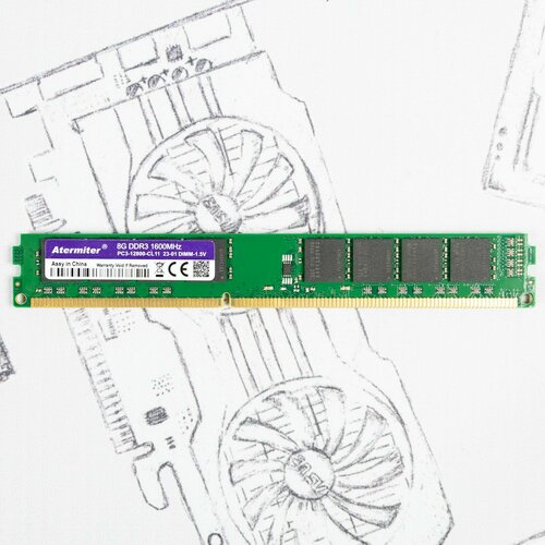 Оперативная память DIMM DDR3 Atermiter 8Gb 124900₽