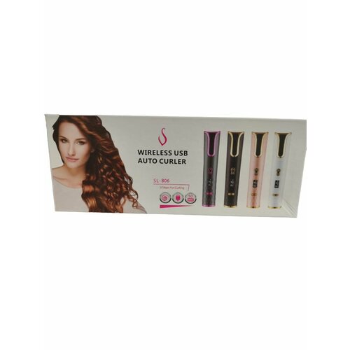 Беспроводная автоматическая плойка AutoCurler SL-806 для создания локонов 2в1 черный 4000₽