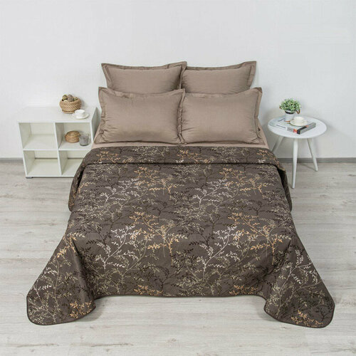 Покрывало 180х215 см полисатин (ультрастеп) Галатея