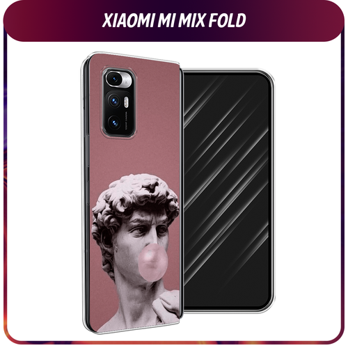 Силиконовый чехол на Xiaomi Mi Mix Fold / Сяоми Ми Микс Фолд Modern David силиконовый чехол на xiaomi mi mix fold сяоми ми микс фолд котенок в желтой шапке