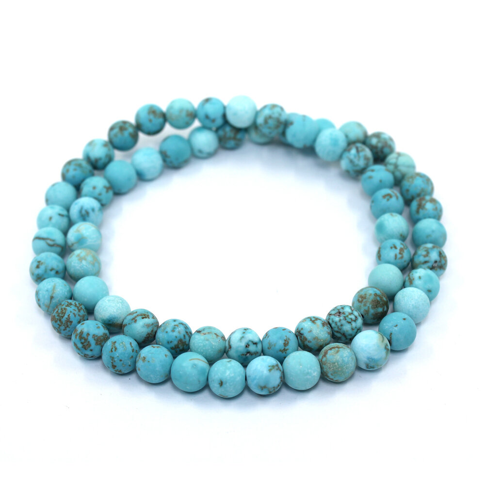 Чётки Handinsilver ( Посеребриручку ) длина 32 см бирюзовый