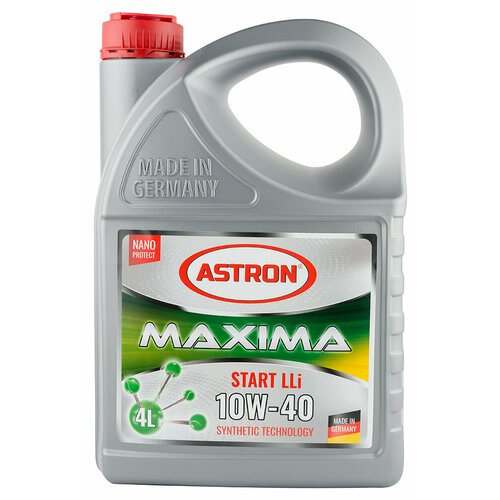 Моторное масло Astron Maxima Start LLi 10W-40, 5л