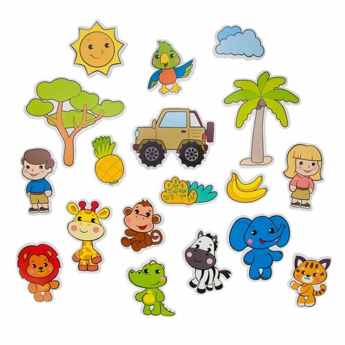 Набор стикеров для купания 