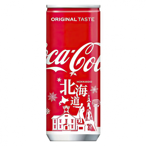 Газированный напиток Coca Cola Hokkaido / Кока Кола Хоккайдо лимитированная версия 250мл (Япония) 30шт