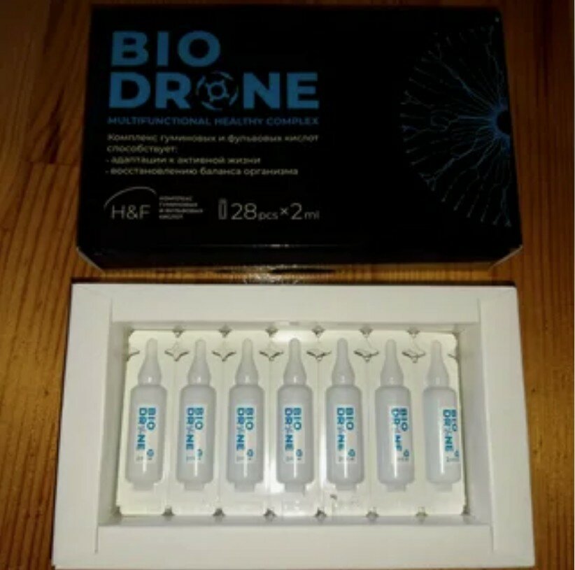 Концентрированный комплекс гуминовых и фульвовых кислот BioDrone