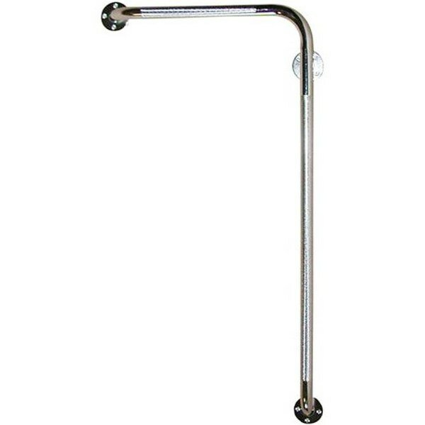 фото Опорный поручень для ванной комнаты и туалета Profi-Normal угловой LY-3001-U-60 левый