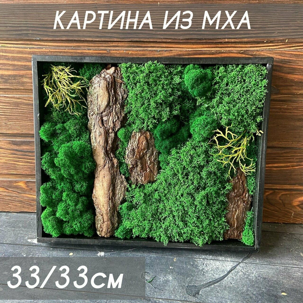 Картина из мха