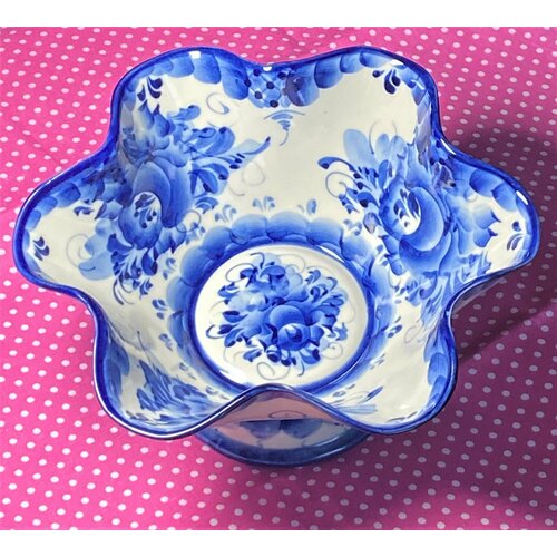 Гжель Салатник Астра 2099₽