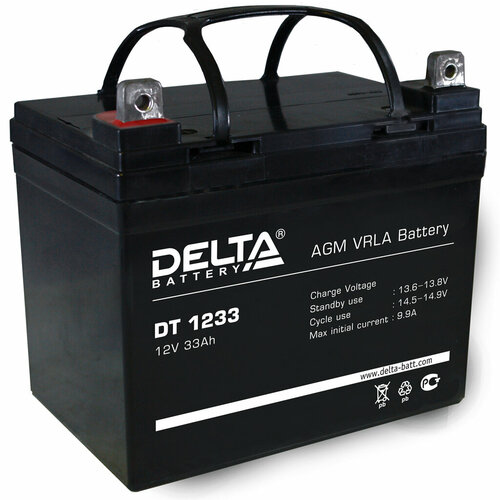 Аккумуляторная батарея Delta DT 1233 батарея delta hr 12 24w 6ач 12b