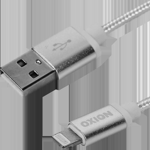 Кабель Oxion USB-Lightning 1.3 м 2 A цвет белый