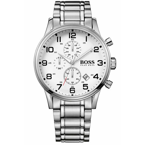 Наручные часы BOSS, серебряный наручные часы boss часы мужские hugo boss 1513647 серебряный черный