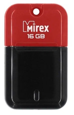 Флеш накопитель 16GB Mirex Arton, USB 2.0, Красный