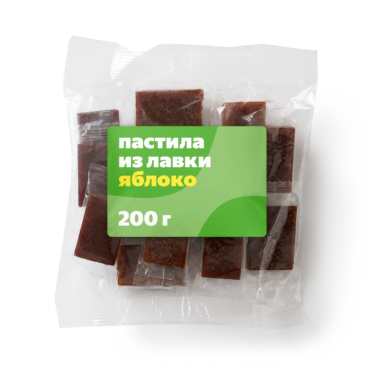 Пастила "Из Лавки" яблочная с витаминами, без сахара, 200 гр