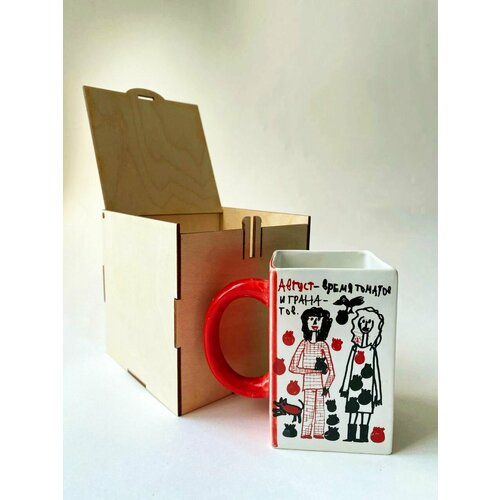 Кружка квадратная 