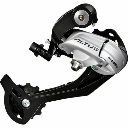 Переключатель задний Shimano Altus RD-M370 SGS 9 ск. серебристый (ERDM370SGSS)