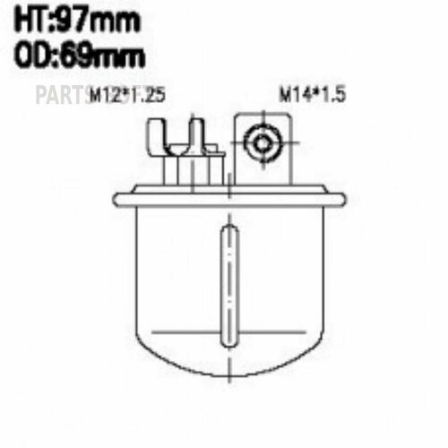 AIKO JN7061 JN7061 AIKO Фильтр топливный