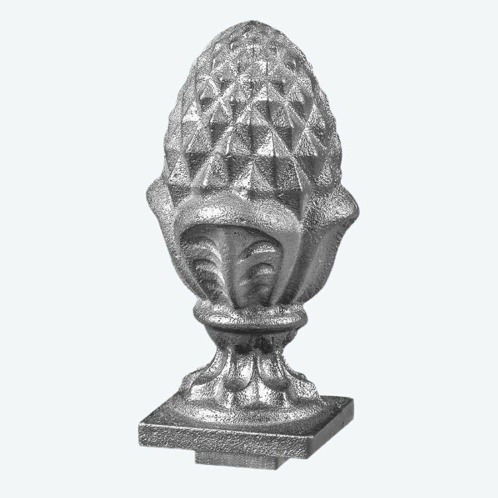 Кованая заглушка на столб 148 (в наборе 2 шт) — фото 1