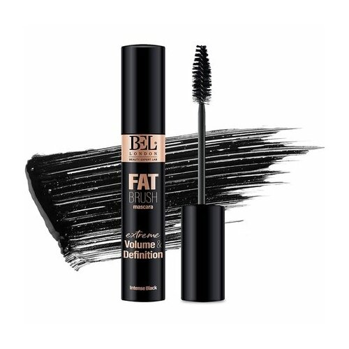 Тушь для ресниц Fat Brush с кисточкой Bel London, Made in EU