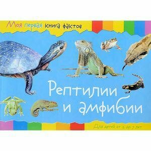 Моя первая книга Фактов. Рептилии и Амфиби и Nd Play Развивающая книга - фото №2
