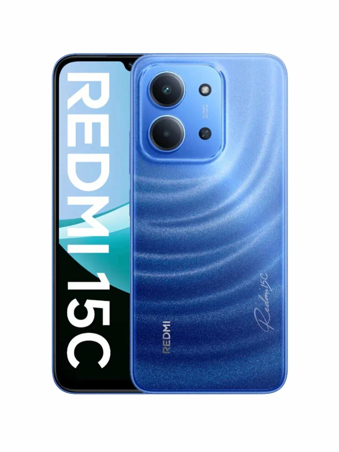 Смартфон Xiaomi Redmi 15C, 8ГБ/256ГБ, Moonlight blue, + Powerbank в подарок