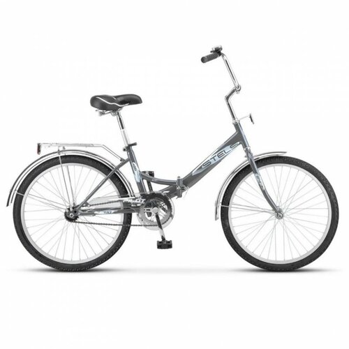 Городской велосипед STELS Pilot 710 24 Z010 2022 темно-серый 14 требует финальной сборки 10251₽