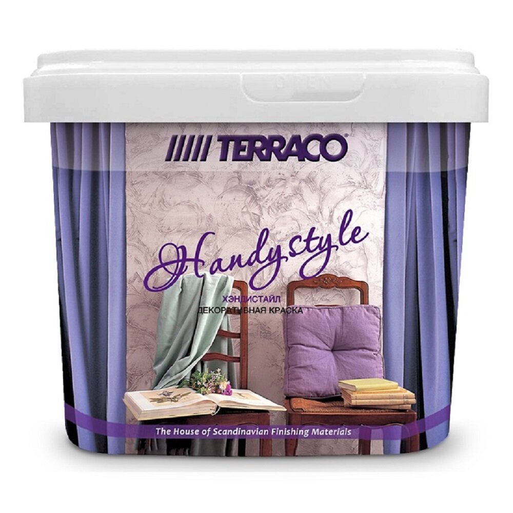Краска декоративная Terraco Handystyle перламутровая (1кг) HS-1001