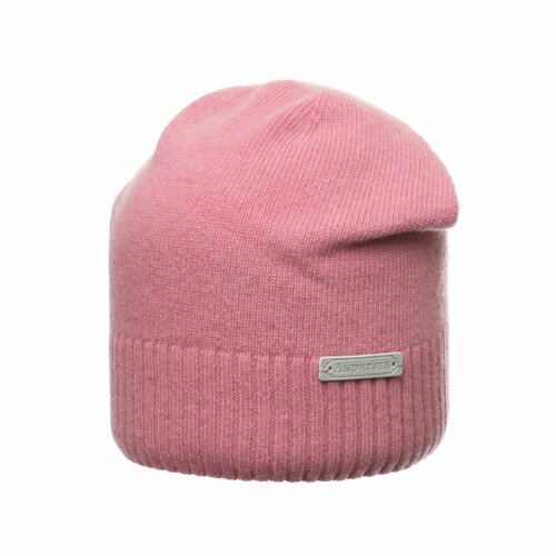 Шапка бини Андерсен, размер 54-56, розовый шапка бини андерсен зимняя вязаная размер 54 56 розовый