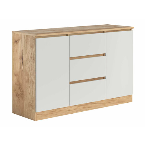 Комод Петровская мебель Охта Лайт Дуб Вотан Белый 11910₽