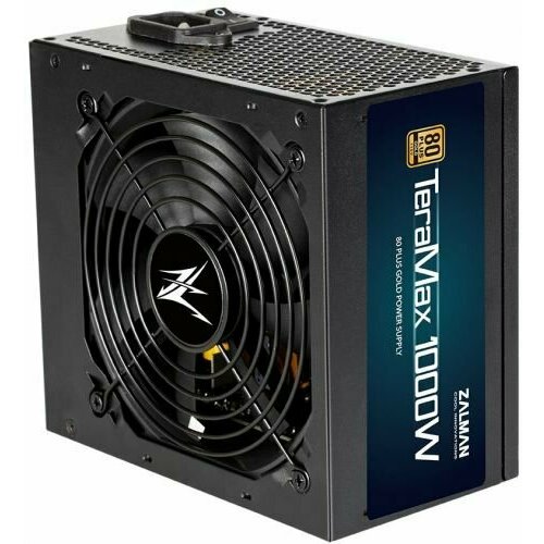 Блок питания ATX Zalman TeraMax 1000W APFC 120mm fan 80 Gold full modular Retail 1791800₽