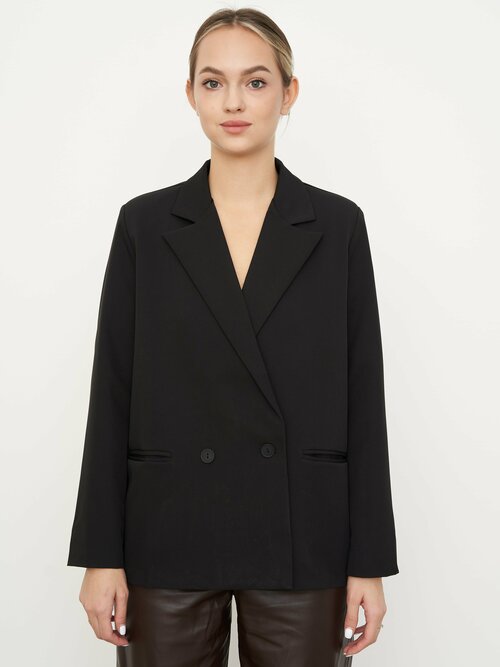 Пиджак DAZZLE STYLE, размер 44, черный