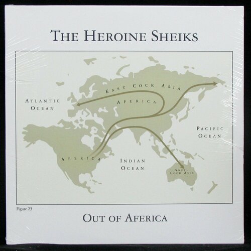 Виниловая пластинка Reptilian Heroine Sheiks – Out Of Aferica (coloured vinyl, +single)