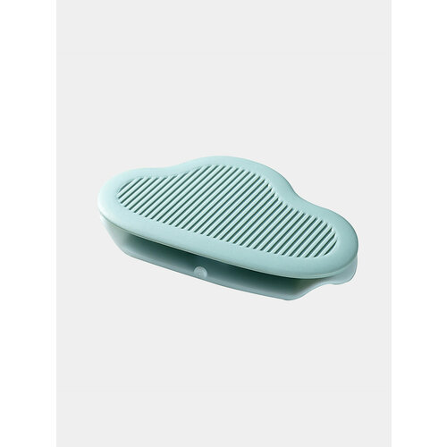 Держатель кабеля настенный 4 штуки Цвет Голубой 599₽