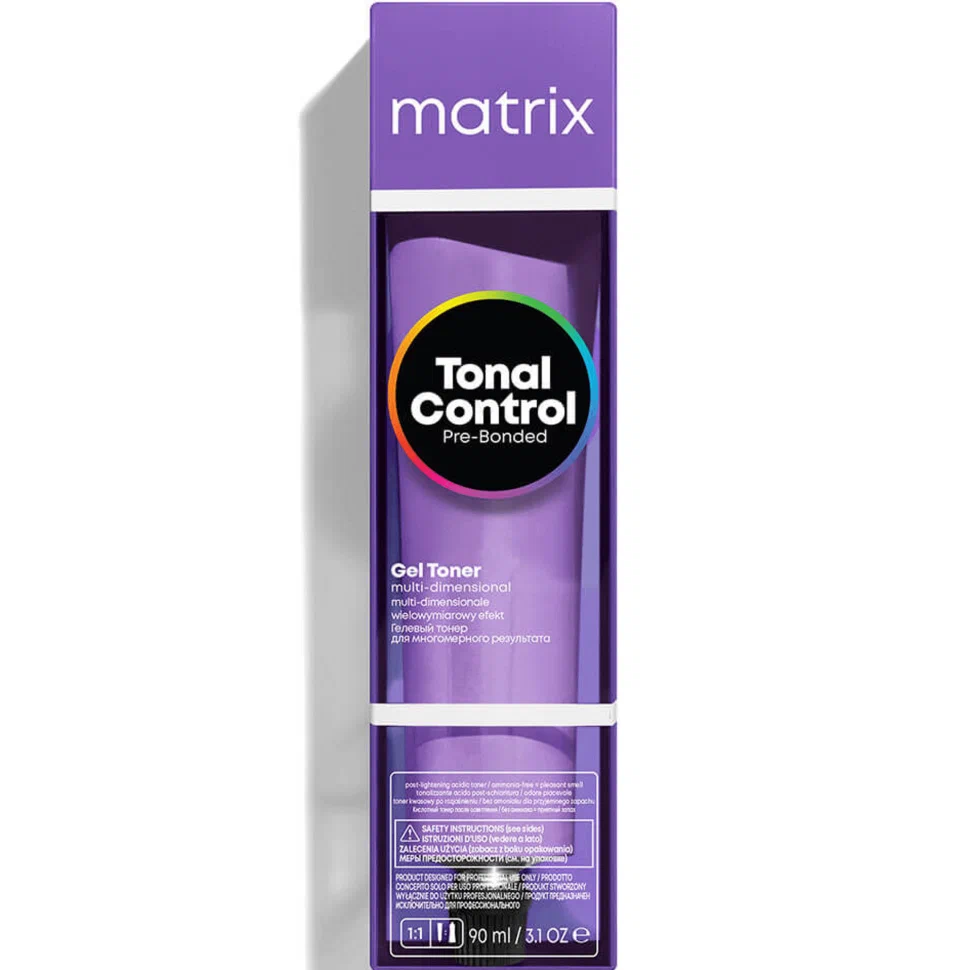 Краска для волос Matrix Coloring Hair Tonal Control Pre-Bonded Gel Tint, Гелевый тонер, 10P
