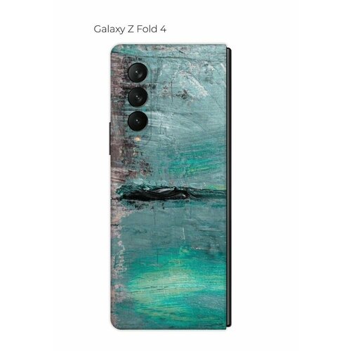 силиконовый чехол космический лев на samsung galaxy z fold 4 самсунг галакси зет фолд 4 Гидрогелевая пленка на Galaxy Z Fold 4 заднюю панель / защитная пленка для Samsung Galaxy Z Fold 4