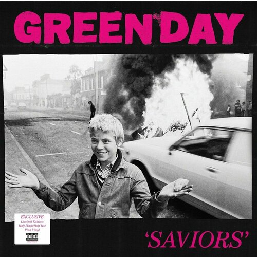 Виниловая пластинка Green Day. Saviors. Limited. Pink/Black Marbled (LP) виниловая пластинка green day – saviors limited lp