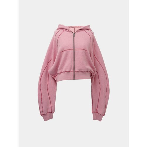 Худи Ottolinger Multiline Hoodie, размер S, розовый худи ottolinger multiline hoodie размер s розовый