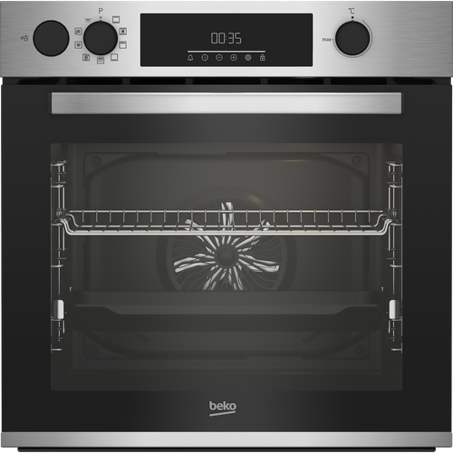 Электрический духовой шкаф Beko BBIS14300XMPSE грильконвекция серебристый 41254₽